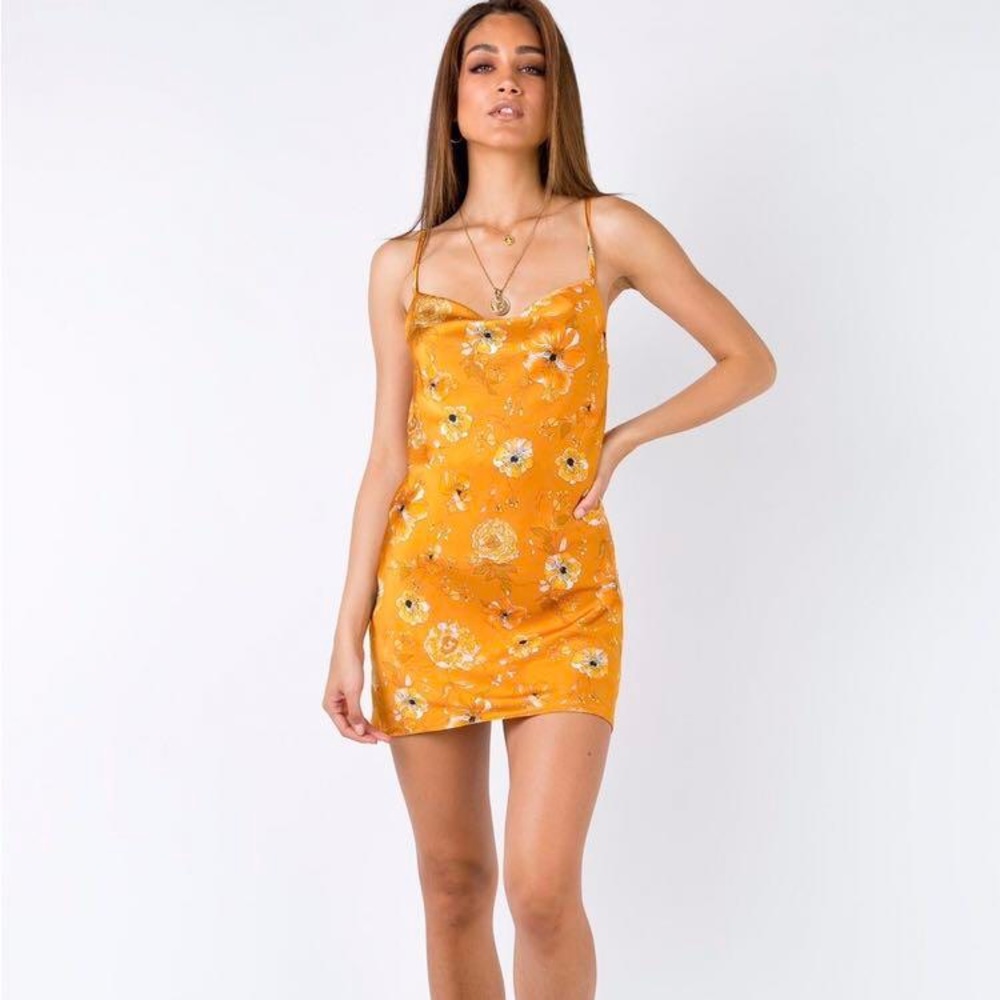 princess polly satin slip dress